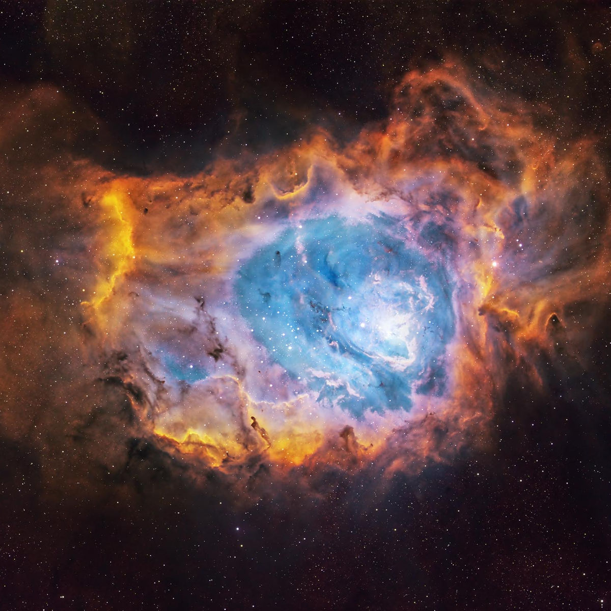 Lagoon Nebula — an astrophoto by Joe Nickerson of Stagefright Astrophotos